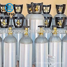 10LBS 15lBS 20lBS co2 aluminum bottle, gas cylinder